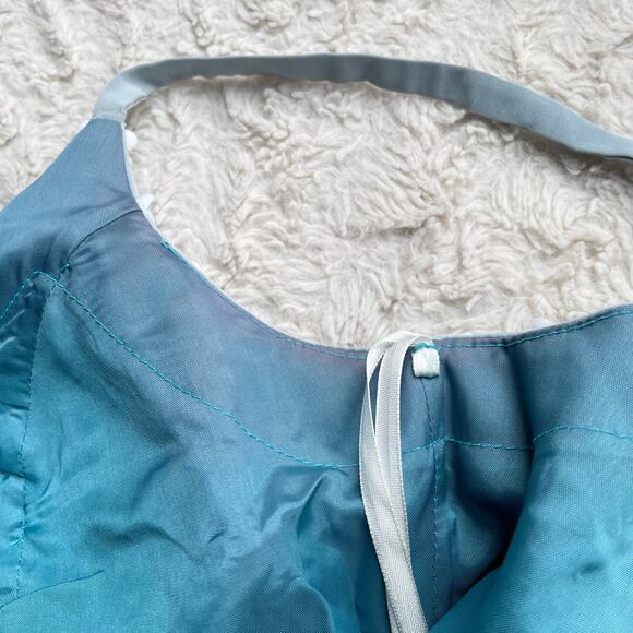 SOLD Alyce Designs vintage prom dress beaded floral sequin maxi gown long formal - Picture 6 of 17